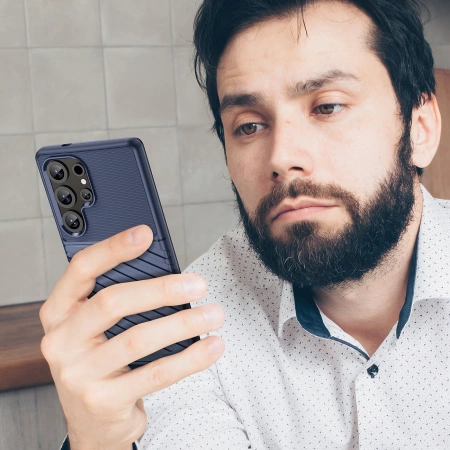 Thunder Case Samsung Galaxy S25 Ultra Blue