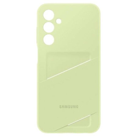 Etui Samsung Card Slot Case EF-OA256TMEGWW z kieszenią na karty do Samsung Galaxy A25 5G - zielone