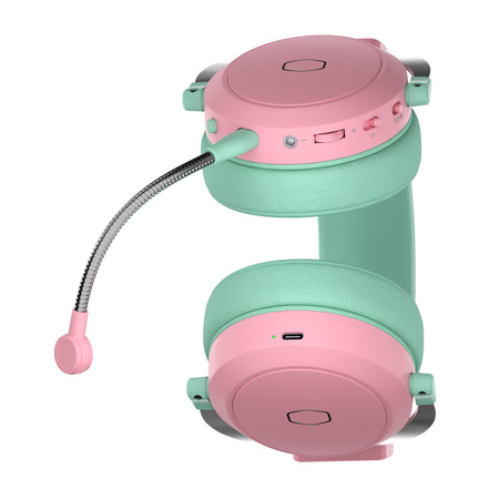 Słuchawki gamingowe Cooler Master CH351-MC (zielono-różowe)