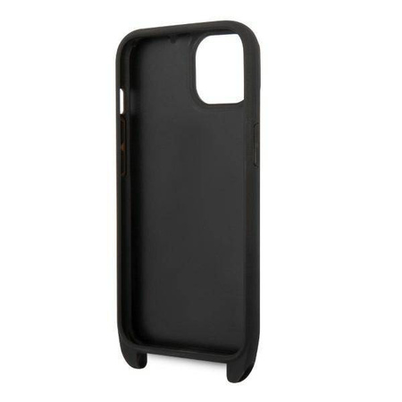 Karl Lagerfeld NFT Monogram Ikonik Patch - Etui iPhone 14 (czarny)