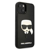 Karl Lagerfeld 3D Rubber Karl`s Head - Etui iPhone 14 Plus (czarny)