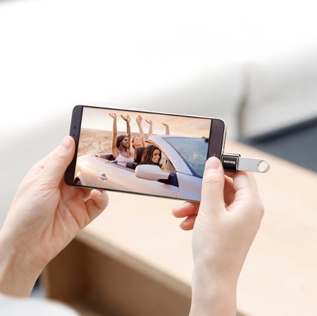 Baseus Adapter - przejściówka z micro USB na USB-C