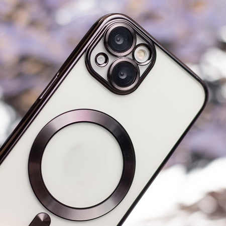 Nakładka Color Chrome Mag do iPhone SE 2024 czarna