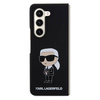 Etui Karl Lagerfeld Silicone Ikonik do Samsung Galaxy Z Fold 5 - czarne