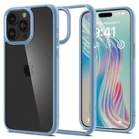 Spigen Crystal Hybrid, navy blue - iPhone 15 Plus