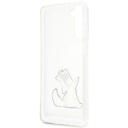 Karl Lagerfeld KLHCS21MCFNRC S21+ G996 hardcase transparent Choupette Fun
