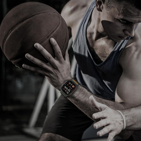 TECH-PROTECT NYLON SLIP APPLE WATCH 6 / 7 / 8 / 9 / 10 / SE / ULTRA 1 / 2 (44 / 45 / 46 / 49 MM) KHAKI