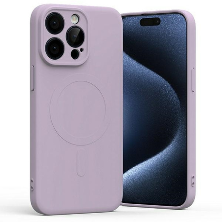 Mercury Semi-Silicon Magsafe Iphone 15 Pro Max , LILAC PURPLE/LILIOWY FIOLET