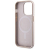 Guess nakładka do iPhone 15 Pro Max 6,7&quot; GUHMP15LP4RPSP HC MAGSAFE 4G PRINTED STRIPES różowa