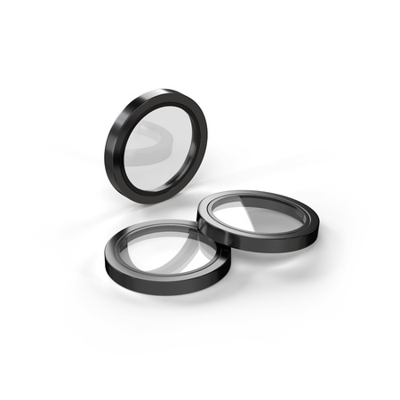 Etteri szkło na aparat do iPhone 16 Pro / 16 Pro Max czarny