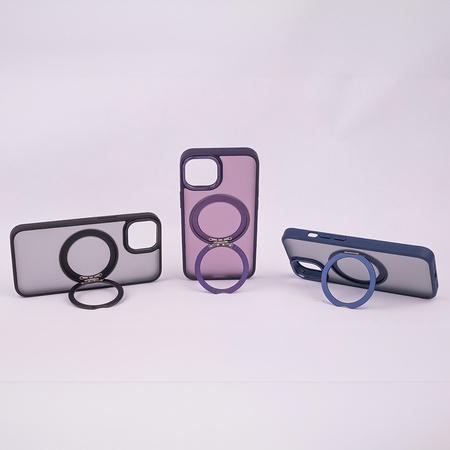 Nakładka Mag Ring Rotating do iPhone 15 Pro Max 6,7&quot; granatowy