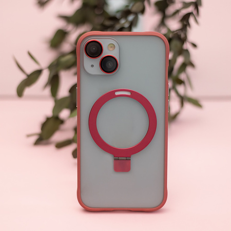 Nakładka Mag Ring do iPhone 14 6,1" czerwona