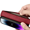 iCarer Wallet Case 2in1 iPhone 14 Pro Max Leder Flip Cover Anti-RFID rot (WMI14220728-RD)