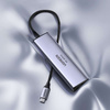 Multifunctional HUB 5in1 USB-C - HDMI 1.4 / 3 x USB-A / USB-C PD 100W Ugreen CM511 - gray
