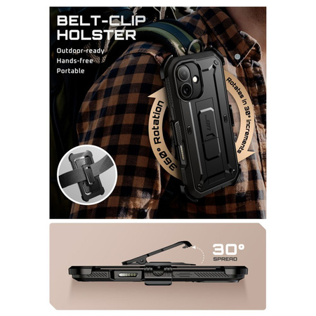 SUPCASE UB PRO IPHONE 17 BLACK