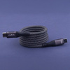 Maxlife kabel magnetyczny MXUC-11 USB-C - USB-C 1,0 m 100W czarny nylonowy