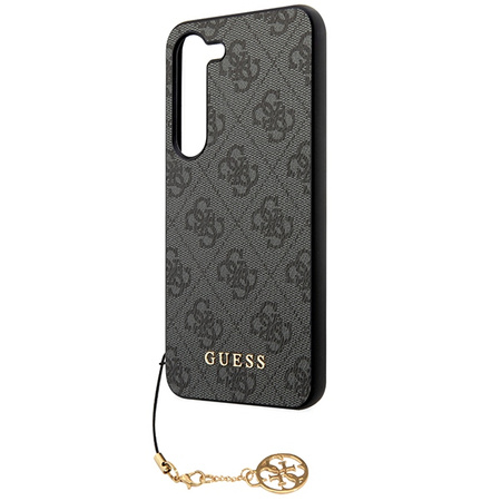 Etui Guess 4G Charms Collection na Samsung Galaxy S24+ - czarne