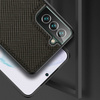 Dux Ducis Fino case covered with nylon material for Samsung Galaxy S22+ (S22 Plus) green