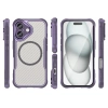 Leading Series MagSafe Silicone Case for iPhone 16 Plus - Purple