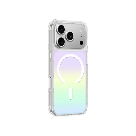 AmazingThing Minimal Mag case for iPhone 17 Pro compatible with MagSafe rainbow - multicolor