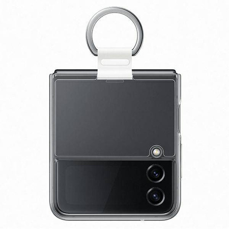 Samsung Clear Cover żelowe etui pokrowiec Samsung Galaxy Z Flip4 przezroczysty (EF-OF721CTEGWW)