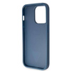 Guess GUHCP14LP4TDSCPB iPhone 14 Pro 6,1&quot; blau/blaues Hardcase Crossbody 4G Metalllogo