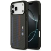 BMW M Kevlar Lines & Logo MagSafe Case für iPhone 17 Pro Max – Schwarz