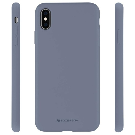MERCURY SILICONE CASE SAMSUNG S23+ LAVENDER GREY / LAWENDOWY