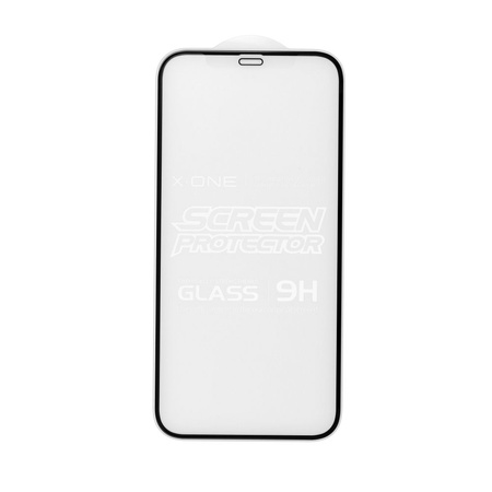 Szkło hartowane X-ONE 3D Full Cover - do Samsung Galaxy S25 Plus (case friendly) - działający czytnik