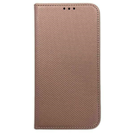 Etui Smart Magnet book iPhone 15  6.1"różowo złoty/rose gold