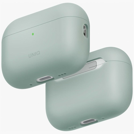 Etui UNIQ Lino do AirPods Pro 3 gen Silicone zielony