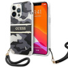 Guess GUHCP13XKCABBK iPhone 13 Pro Max 6,7" czarny/black hardcase Camo Strap Collection