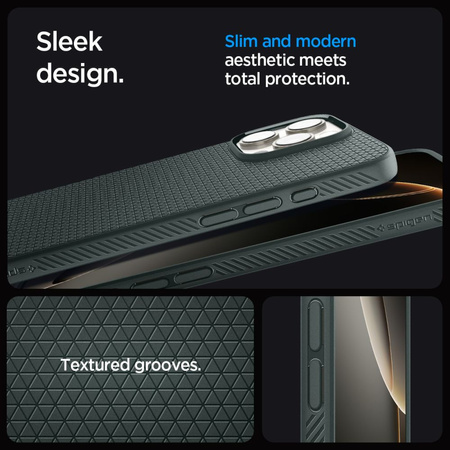 Spigen Liquid Air iPhone 16 Pro Max zielony/abyss green ACS07990