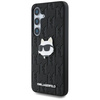 KARL LAGERFELD SAMSUNG S25 MONOGRAM KLHCS25SPGKLCHPK CHOUPETTE HEAD BLACK