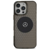 Mercedes nakładka do iPhone 16 Pro 6,3" MEHMP16L23HCPK Hardcase MB Case Star Pattern czarna