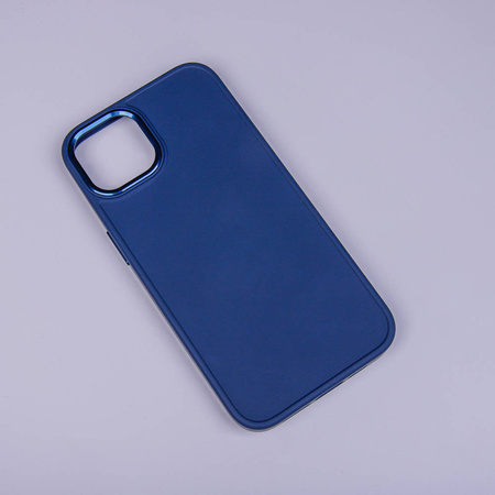 Nakładka Satin do Samsung Galaxy S21 FE ciemnoniebieska