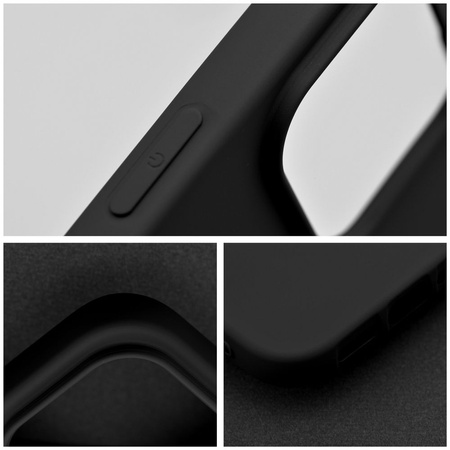 Futerał SILICONE do IPHONE 15 PRO MAX czarny