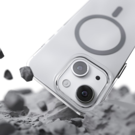 Nakładka Etteri Color Mag do iPhone 13 6,1" szara