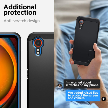 Futerał SPIGEN Tough Armor do SAMSUNG Xcover 7 black