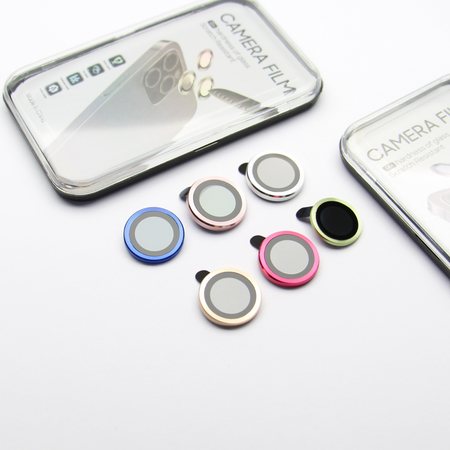 Zestaw szkieł na aparat do iPhone 12 Mini / iPhone 12 / iPhone 11 złoty (2szt)