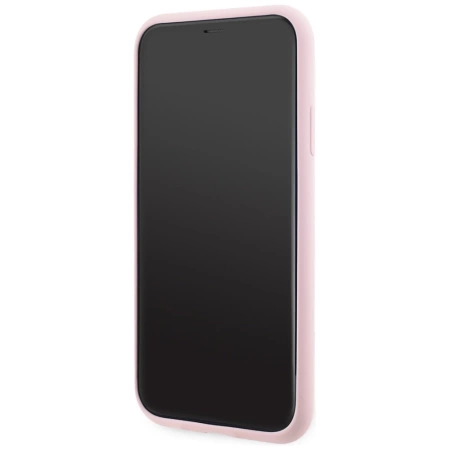 Karl Lagerfeld Silicone Karl&amp;Choupette MagSafe iPhone 11 Case - Pink