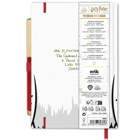 Harry Potter - Notatnik / Notes A5 z długopisem Hedwiga