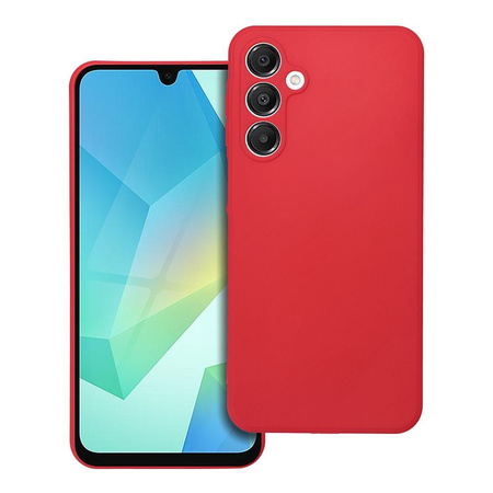 Futerał SOFT do SAMSUNG A16 5G / A16 4G czerwony