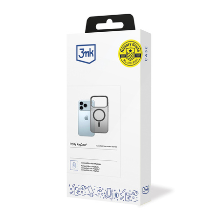 Apple iPhone 17 Pro Max - 3mk Frosty MagCase Black