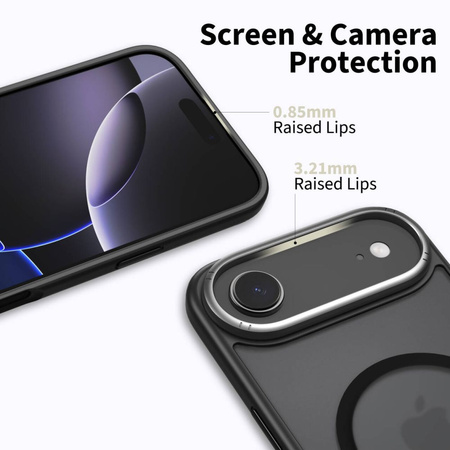 TECH-PROTECT MAGEDGE MAGSAFE IPHONE 17 AIR MATTE BLACK/GUNMETAL