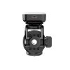 Selfie-Stick WC13YDS Teleskopstativ 1,3 m mit Doppellampe und Telefonhalter – Schwarz