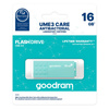 Goodram pendrive 16GB USB 3.0 UME3 Care jasnozielony