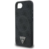 Guess 4G Ring Triangle Logo MagSafe Case für iPhone 16e - Schwarz