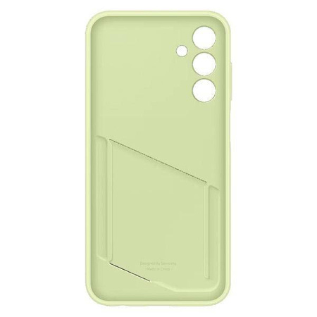 Etui Samsung Card Slot Case EF-OA156TMEGWW z kieszenią na karty do Samsung Galaxy A15 / A15 5G - zielone