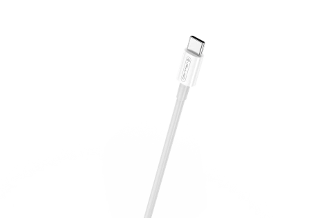 JELLICO cable B1 USB-C - USB-C PD 60W 1M White